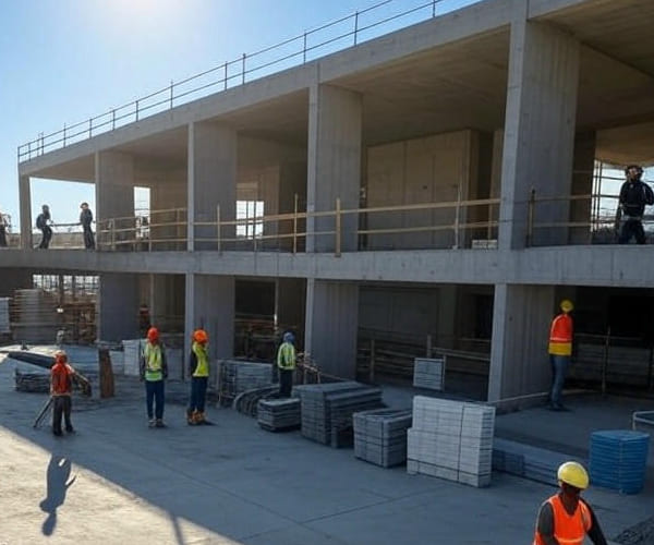 obra bem organizada